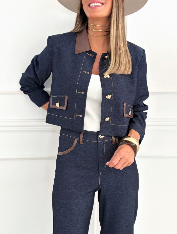 Chaqueta Denim Corta Brandon