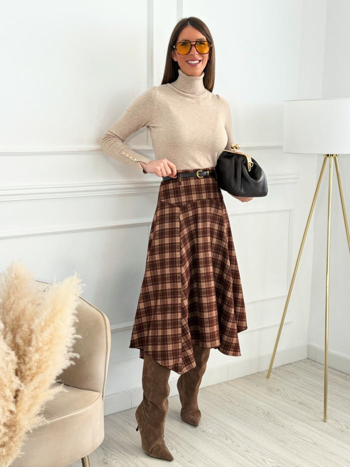 Falda Cuadros Natalia